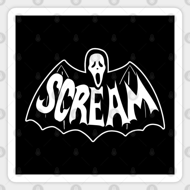 Horror scream Magnet by buby87